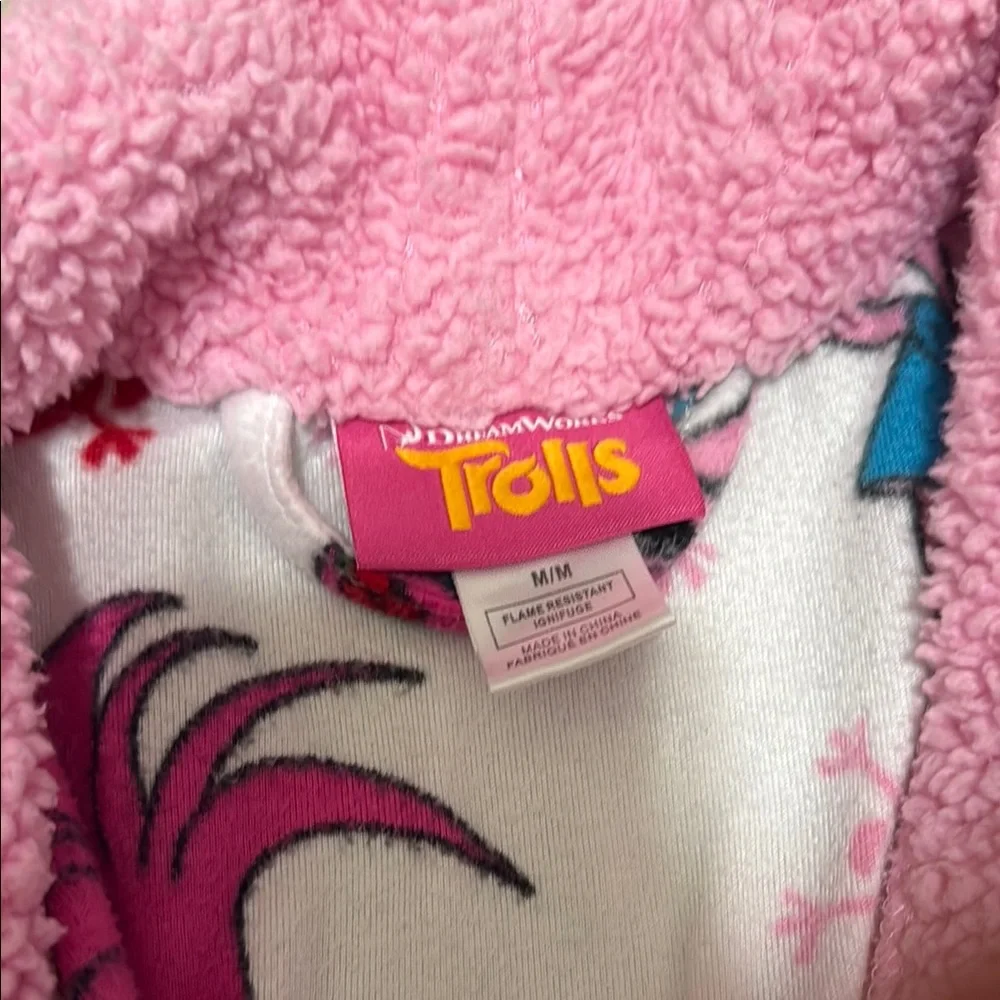Girls Trolls movie bath robe